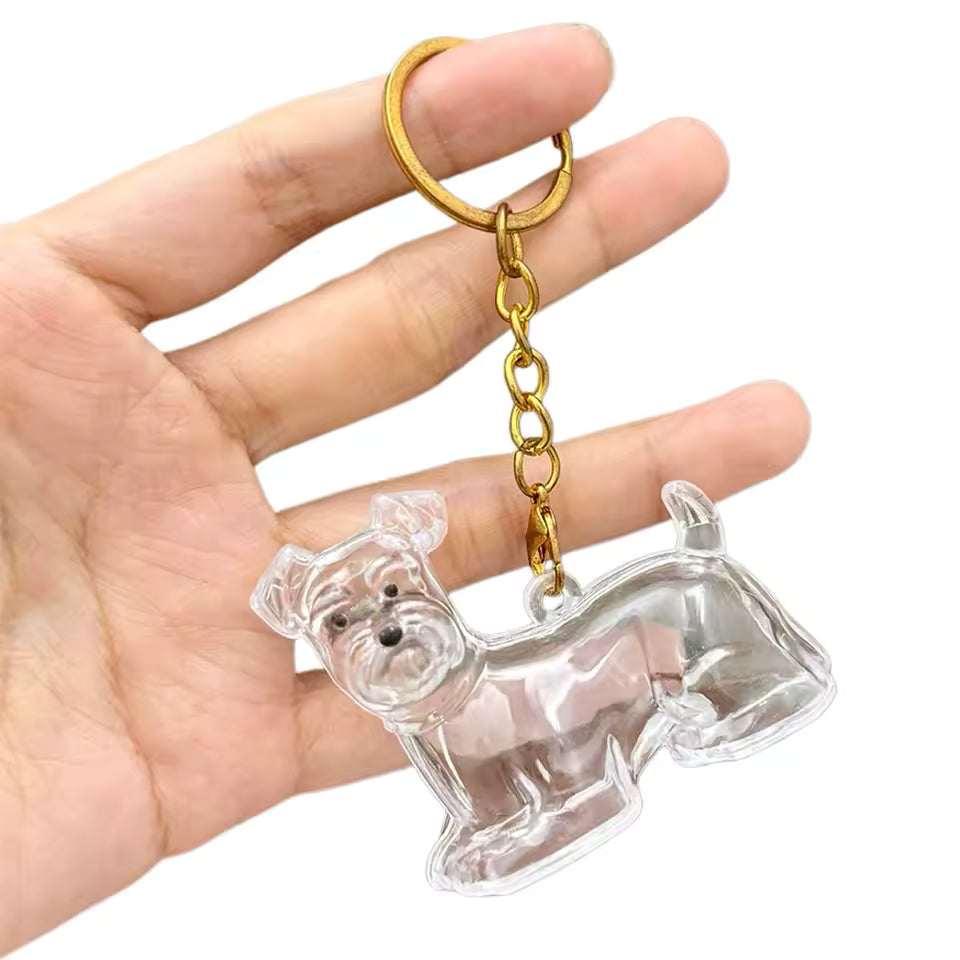 Schnauzer Keychain